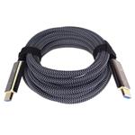 Ultra vysokorýchlostný optický kábel HDMI 2.1 8K@60Hz, pozlátený 50 m