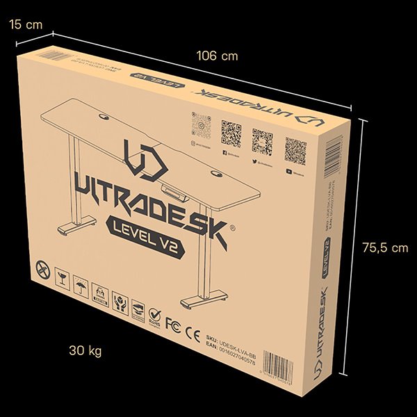 ULTRADESK Level V2 zelený