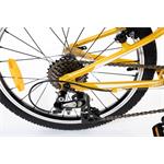 ultraľahký detský bicykel CANULL AIR 20" žltý