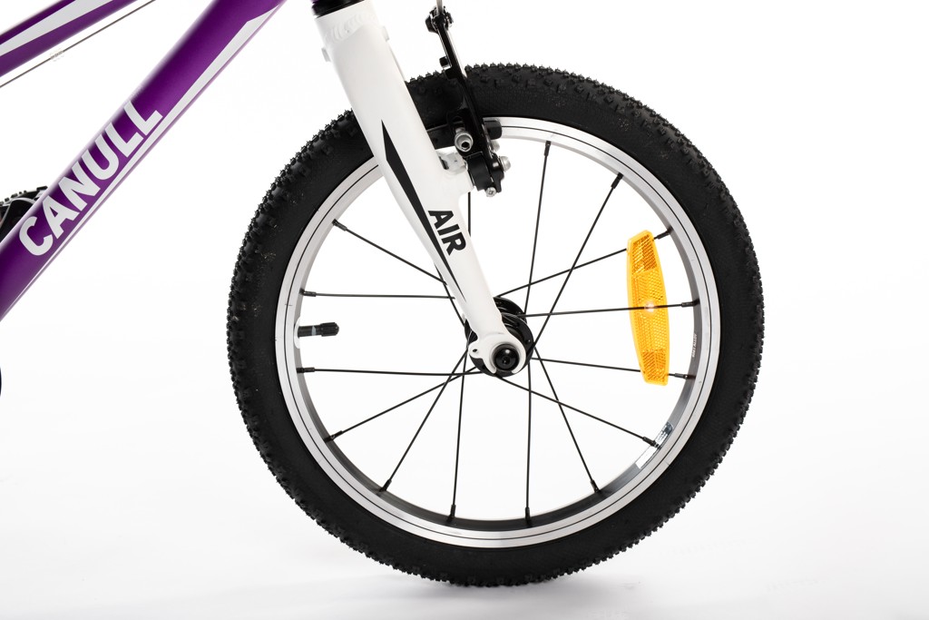 ultralehké dětské kolo CANULL AIR 16" fialová