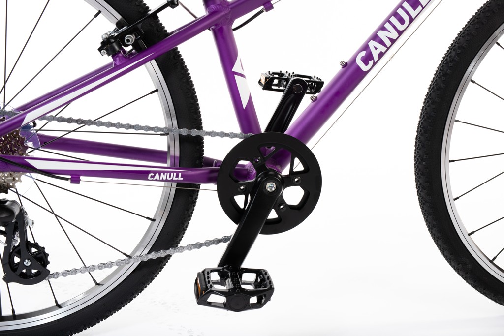 ultralehké dětské kolo CANULL AIR 24" fialová