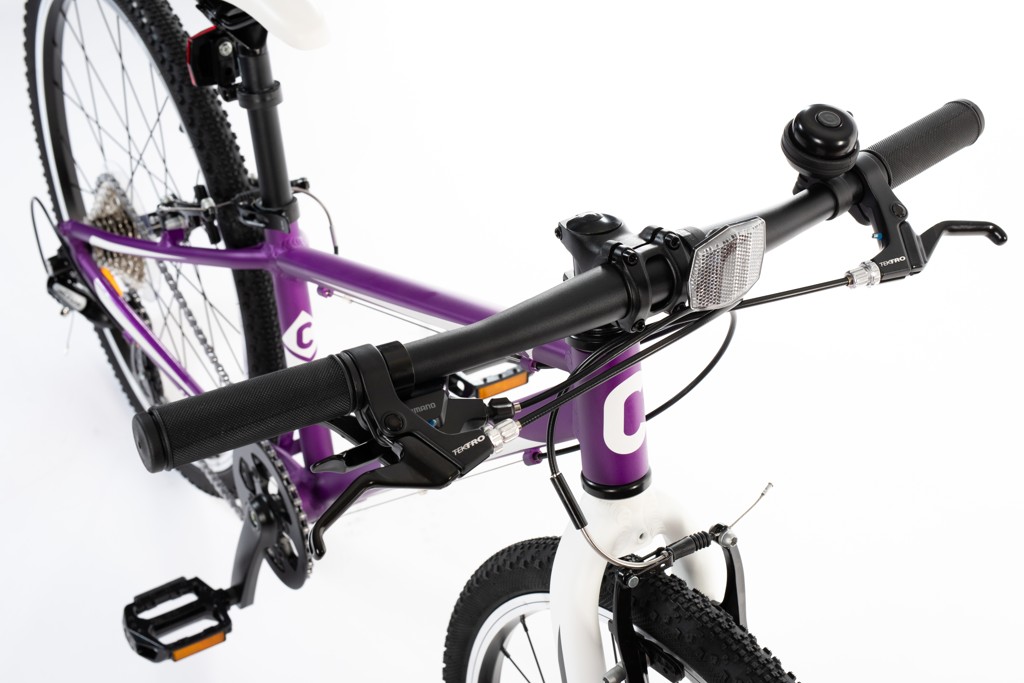 ultralehké dětské kolo CANULL AIR 24" fialová