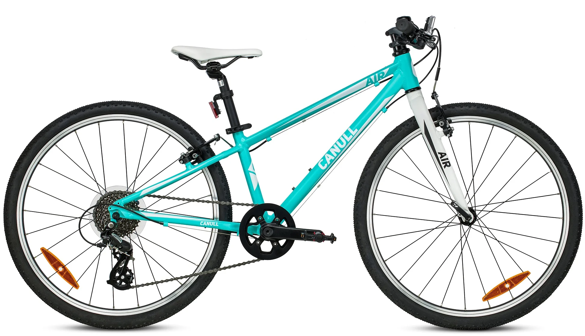 ultralehké dětské kolo CANULL AIR 24" zelená