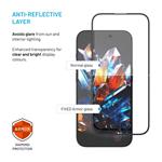 Ultraodolné tvrdené sklo FIXED Armor s aplikátorom proti prachu a vrstvou AR pre Apple iPhone 13/13Pro/14/16e, čierne