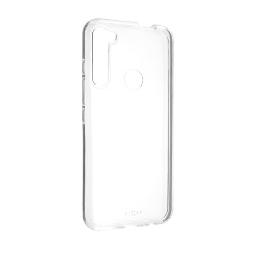 Ultratenké gélové puzdro TPU FIXED Skin pre Motorola One Fusion , 0,6 mm, číre