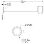 Uniarch by Uniview držák pro kameru TR-SE24-IN/ kompatibilní s kamerami IPC-P413