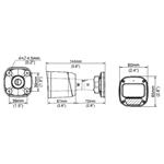 Uniarch by Uniview IP kamera/ IPC-B122-APF28/ Bullet/ 2Mpx/ objektiv 2.8mm/ 1080p/ IP67/ IR30/ PoE/ Onvif