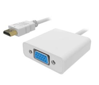 UNIBOS UNHV-100 HDMI na VGA, bílá