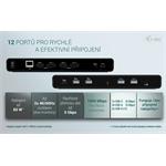 Univerzálna dokovacia stanica i-tec s dvoma 4K displejmi, Power Delivery 85 W + nabíjačka i-tec USB-C 100 W
