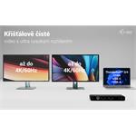 Univerzálna dokovacia stanica i-tec s dvoma 4K displejmi, Power Delivery 85 W + nabíjačka i-tec USB-C 100 W