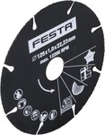 Univerzálny karbidový rezný kotúč Festa O 125 x 1 x 22,2 mm