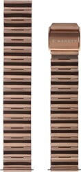 Univerzálny remienok Garett 18 mm, kovové ružové zlato, typ Solid rose gold