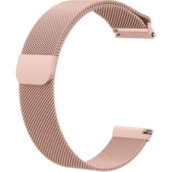 Univerzálny remienok RhinoTech Milanese Quick Release 22 mm ružové zlato