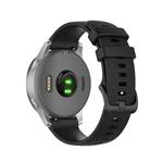 Univerzálny silikónový popruh RhinoTech Quick Release 18 mm, čierny