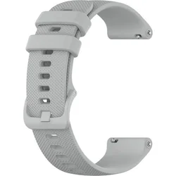 Univerzálny silikónový popruh RhinoTech Quick Release 18 mm, sivý