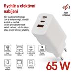 Univerzálny USB adaptér GaN na PD 65 W max.
