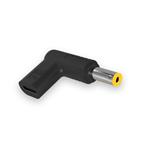 USB-C napájecí redukce 5,5x2,5 mm pro notebooky Acer/Asus/HP/Lenovo/Toshiba