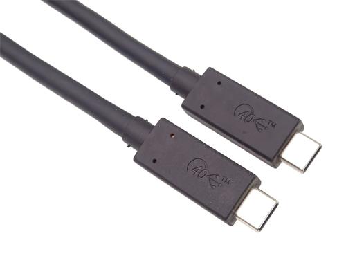 USB4™ 40Gbps 8K@60Hz kabel Thunderbolt 3 délka: 1,2m