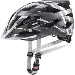 Uvex Air Wing CC - čierna/strieborná podložka (56-60cm)