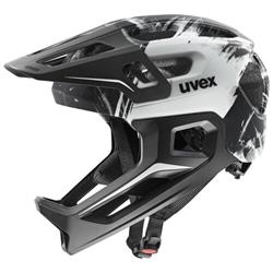UVEX HELMA REACT JR FULLFACE BLACK - WHITE MATT (S4146980100)