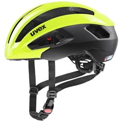 UVEX HELMA RISE CC, NEON YELLOW - BLACK MAT vel.52-56 cm