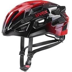 UVEX Race 7 black/red (51-55cm) S4109680515 Skutečná lehkost pro fanoušky rychlosti: při pouhých 240 gramech je helma uvex race 7 sotva znatelná na hlavě. - Helmy