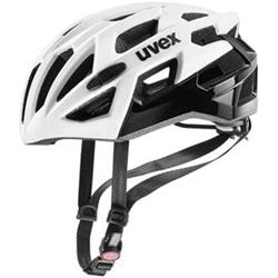 UVEX Race 7 white/black (56-61cm) 00068990 Skutečná lehkost pro fanoušky rychlosti: při pouhých 240 gramech je helma uvex race 7 sotva znatelná na hlavě. - Helmy