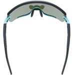 UVEX SPORTSTYLE 236 SET AQUA BLACK MAT / MIRROR BLUE (KAT. 3) CLEAR (KAT. 0)