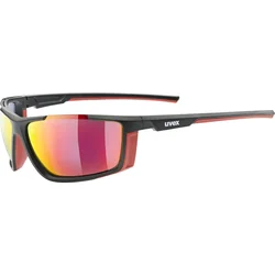 Uvex Sportstyle 310, čierna matná/červená