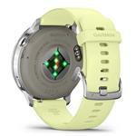 Venu 4 - 45 mm, Silver / Citron silikonový řemínek