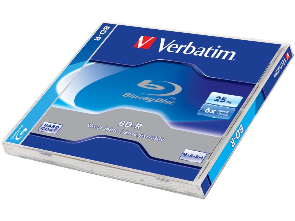 BDR VERBATIM BluRay Jewel 6x 25GB 1 kus (43715) TSBOHEMIA.CZ
