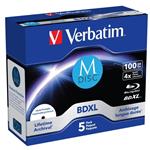 Verbatim Blu-ray BDXL M-Disc 4x, 100GB, 5 ks