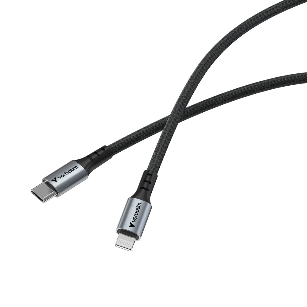 Verbatim Lightning->C kabel Sync & Charge 60W černý