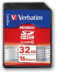 Verbatim Secure Digital SDHC 32GB Class 10