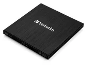 Verbatim Slimline Blu-ray Writer, externá napaľovačka Blu-ray, USB 3.0