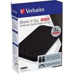 Verbatim Store 'n' Go 256 GB, čierna