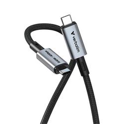 Verbatim USB-C->C cable Sync & Charge 240W black