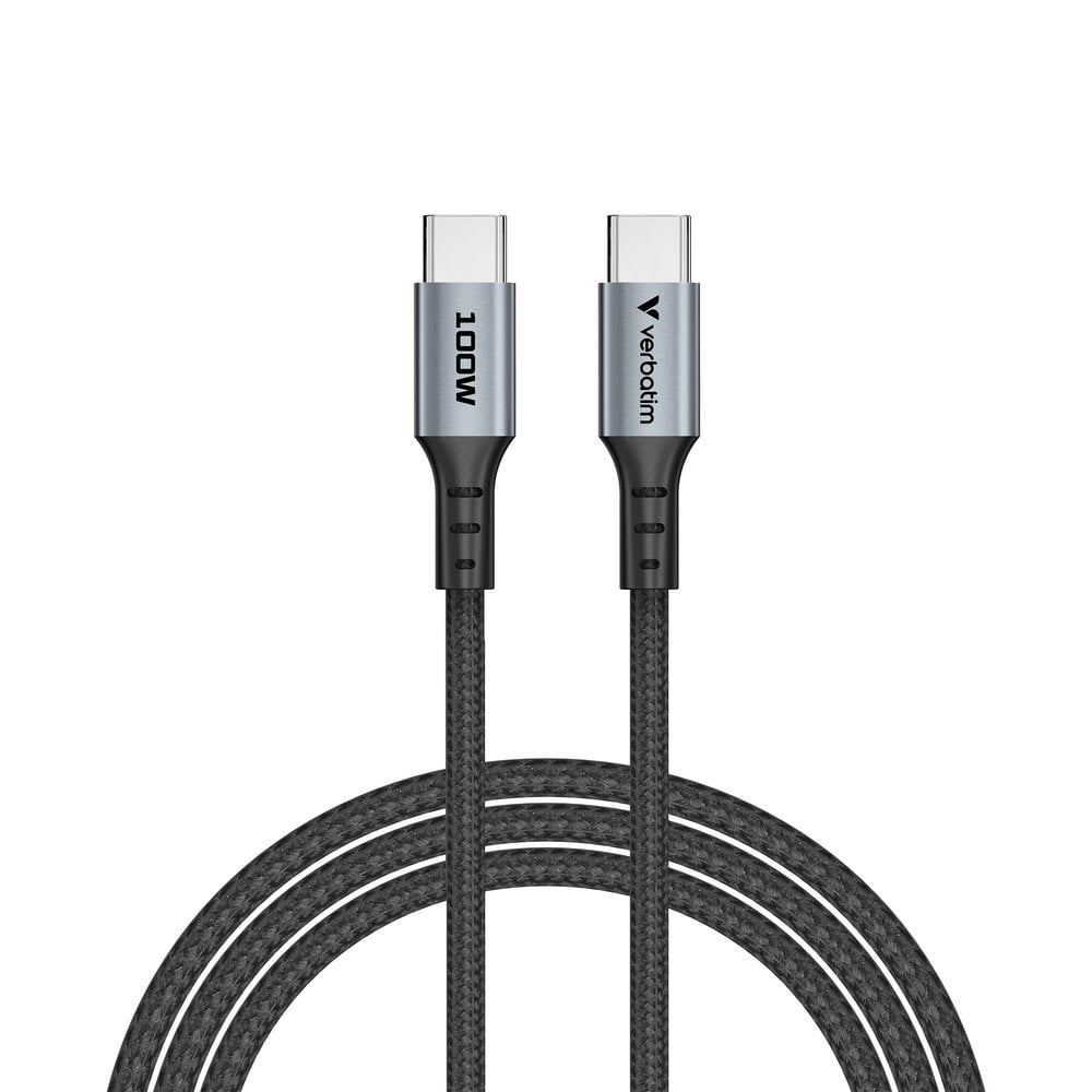 Verbatim USB-C->C kabel Sync & Charge 100W černý