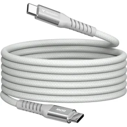 Verbatim USB-C->C magnetický kábel Sync & Charge 60W sivý