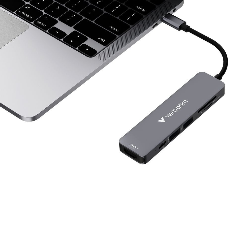 Verbatim USB-C Essentials Multiport Hub 6 Port (Card Reader)