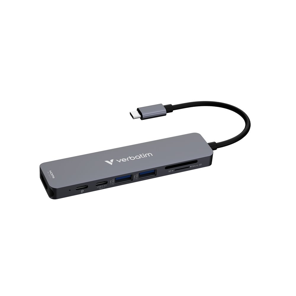 Verbatim USB-C Essentials Multiport Hub 7 Port