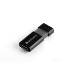 VERBATIM USB Flash Disk Store 'n' Go PinStripe 128GB - Black
