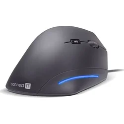 Vertikálna optická myš Connect IT CMO-2500-BK, čierna