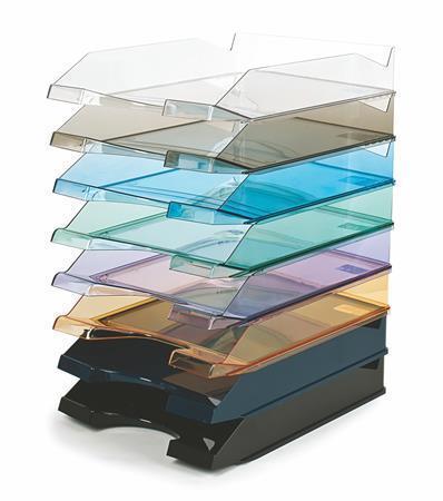 VICTORIA Odkladač, transparentní, plastový