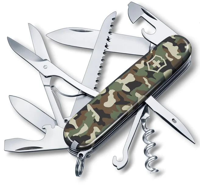 Victorinox Kapesní nůž Huntsman maskáčový