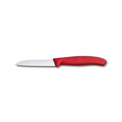 Victorinox Nůž na zeleninu plast červený, 8 cm