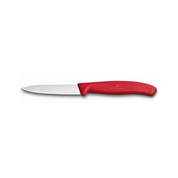 Victorinox Nůž na zeleninu plast červený, 8 cm