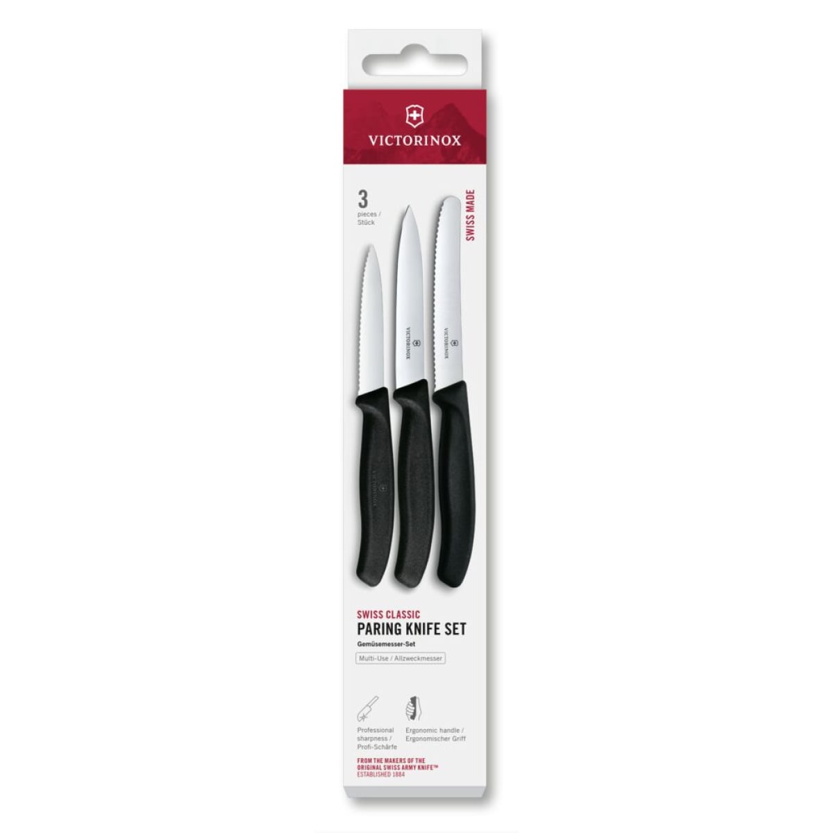 Victorinox Sada nožů Swiss Classic, černá