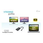Video adaptér i-tec USB-C Dual 4K/60Hz (single 8K/30Hz) HDMI
