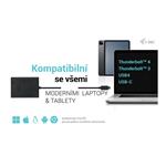 Video adaptér i-tec USB-C Dual 4K/60Hz (single 8K/30Hz) HDMI